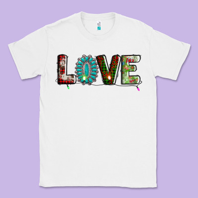Love Christmas Gemstone Classic Tee Designed By Adodesignshop