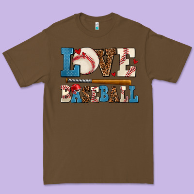 Love Baseball Premium Tee Designed By Adodesignshop