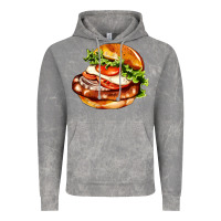Cloud Rock American hamburger Vintage Hoodie - AdoDesignShop