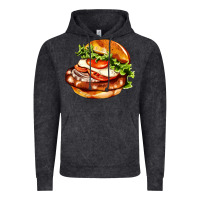 Vintage Arctic American hamburger Vintage Hoodie - AdoDesignShop