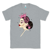 Heather Grey yas queen Classic Tee - MaliasSmallBusiness
