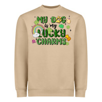 Mushroom my dog is my lucky charms Heavyweight Sweatshirt - MaliasSmallBusiness
