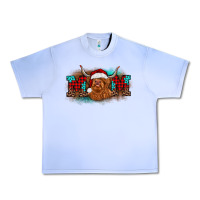 Grape Ice christmas mom highland cow Urban Heavy Tee - BarkalooDesign