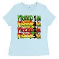 Freedom Freedom Freedom Freedom 1865 Ladies Tee | Teevron