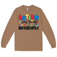 Toasted Coconut autism seeing the world differently Long Sleeve Tee - MaliasSmallBusiness