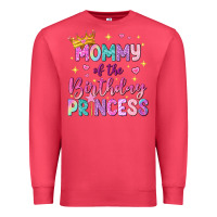 Cardinal mommy of the birthday princess Premium Sweatshirt - NancyCooperArtShop