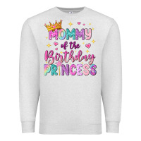 Oatmeal Heather mommy of the birthday princess Premium Sweatshirt - NancyCooperArtShop