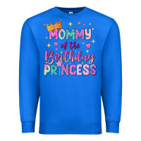 True Royal mommy of the birthday princess Premium Sweatshirt - NancyCooperArtShop