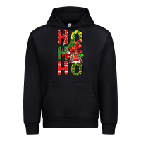 Black ho ho ho gnomes fa Urban Hoodie - FaDigitalArtStudio