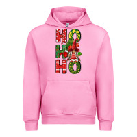 Fuchsia Pink ho ho ho gnomes fa Urban Hoodie - FaDigitalArtStudio