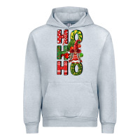Heather Grey ho ho ho gnomes fa Urban Hoodie - FaDigitalArtStudio