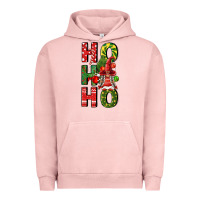 Pigment Salmon ho ho ho gnomes fa Urban Hoodie - FaDigitalArtStudio