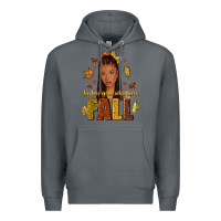 Rock Just a girl who loves Fall afro woman Premium Hoodie - NancyCooperArtShop
