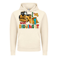 Vintage Artic i'm 1 and digging it Vintage Hoodie - Artiststas