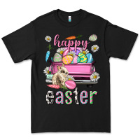 Black Bunny Happy Easter truck Easter Day Premium Tee - Neo Western