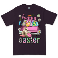 Plum Bunny Happy Easter truck Easter Day Premium Tee - Neo Western