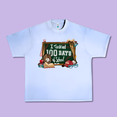 I Tacked 100 Days School Baseball Urban Heavy Tee Designed By Nancycooperartshop