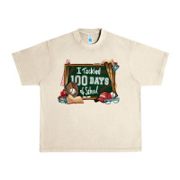 Sandshell I tacked 100 days school Baseball Urban Heavy Tee - NancyCooperArtShop