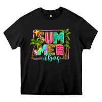 Black summer vibes Heavy Core Tee - Zillion Design Studio