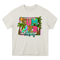 Cream summer vibes Heavy Core Tee - Zillion Design Studio