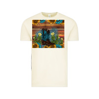 Vintage Arctic boot cactus sunflower gemstone Vintage Tee - AdoDesignShop