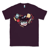Plum teacher Classic Tee - MaliasSmallBusiness