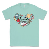Seafoam teacher Classic Tee - MaliasSmallBusiness