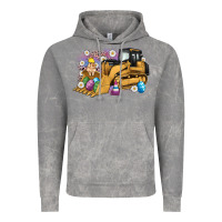 Cloud Rock easter bulldozer bunny egg leopard Vintage Hoodie - Artiststas