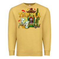 Antique Gold Tequila Por Favor Premium Sweatshirt - texasbilliewilder