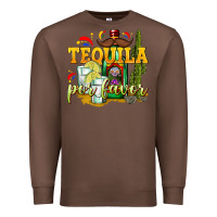 Chestnut Tequila Por Favor Premium Sweatshirt - texasbilliewilder