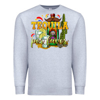 Heather Grey Tequila Por Favor Premium Sweatshirt - texasbilliewilder