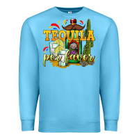 Ocean Blue Tequila Por Favor Premium Sweatshirt - texasbilliewilder