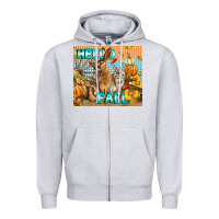 Hello Fall Zipper Hoodie | Teevron