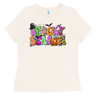 Bone Spooky Season Ladies Tee - texasbilliewilder