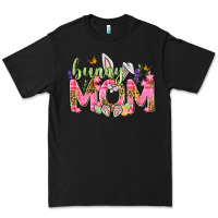 Black Bunny Mom Easter Day Premium Tee - Neo Western