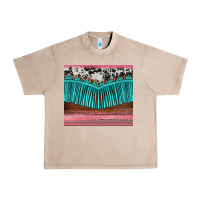 French Oak western fringe cowhide leopard Urban Heavy Tee - BarkalooDesign