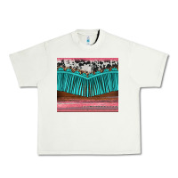 Pistachio western fringe cowhide leopard Urban Heavy Tee - BarkalooDesign