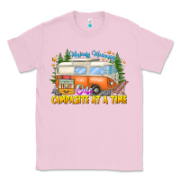 Bubblegum Pink Making Memories Campsites Time Classic Tee - CowhideDigitalArt