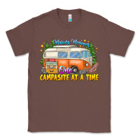 Chestnut Making Memories Campsites Time Classic Tee - CowhideDigitalArt