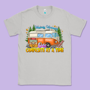 Making Memories Campsites Time Classic Tee Designed By Cowhidedigitalart