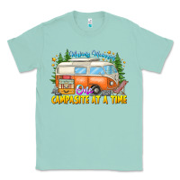 Seafoam Making Memories Campsites Time Classic Tee - CowhideDigitalArt