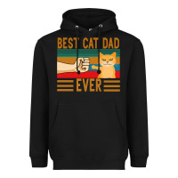 Black Best Cat Dad Ever Heavyweight Hoodie - Bettercallsaul