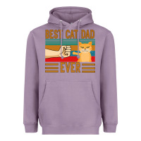 Lavender Best Cat Dad Ever Heavyweight Hoodie - Bettercallsaul