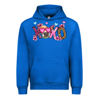 Cobalt xoxo cow valentine's day Urban Hoodie - OliviaCreatesArt