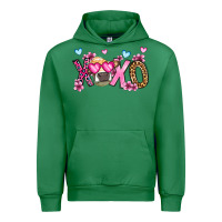 Emerald xoxo cow valentine's day Urban Hoodie - OliviaCreatesArt