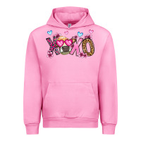 Fuchsia Pink xoxo cow valentine's day Urban Hoodie - OliviaCreatesArt