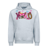 Heather Grey xoxo cow valentine's day Urban Hoodie - OliviaCreatesArt