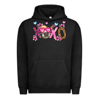 Pigment Black xoxo cow valentine's day Urban Hoodie - OliviaCreatesArt