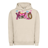 Pigment French Oak xoxo cow valentine's day Urban Hoodie - OliviaCreatesArt