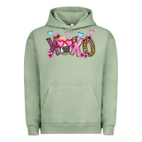 Pigment Oil Green xoxo cow valentine's day Urban Hoodie - OliviaCreatesArt